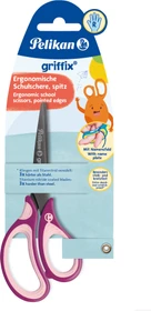 Pelikan griffix Schulschere Blisterverpackung, Universalschere, Rechtshänder, 150mm, Sweet Berry
