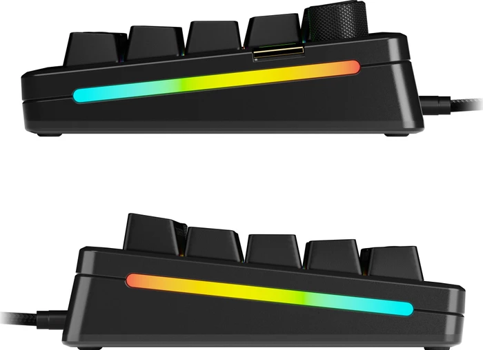 Glorious GMMK 3 Pro HE 65% Pre-built Gaming Keyboard, schwarz, LEDs RGB, Glorious Fox HE, USB, US