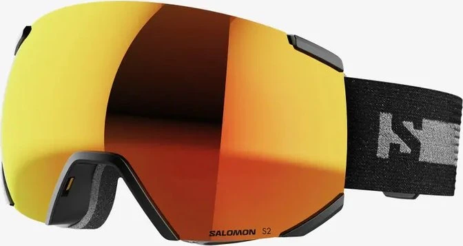 Salomon Radium schwarz/orange