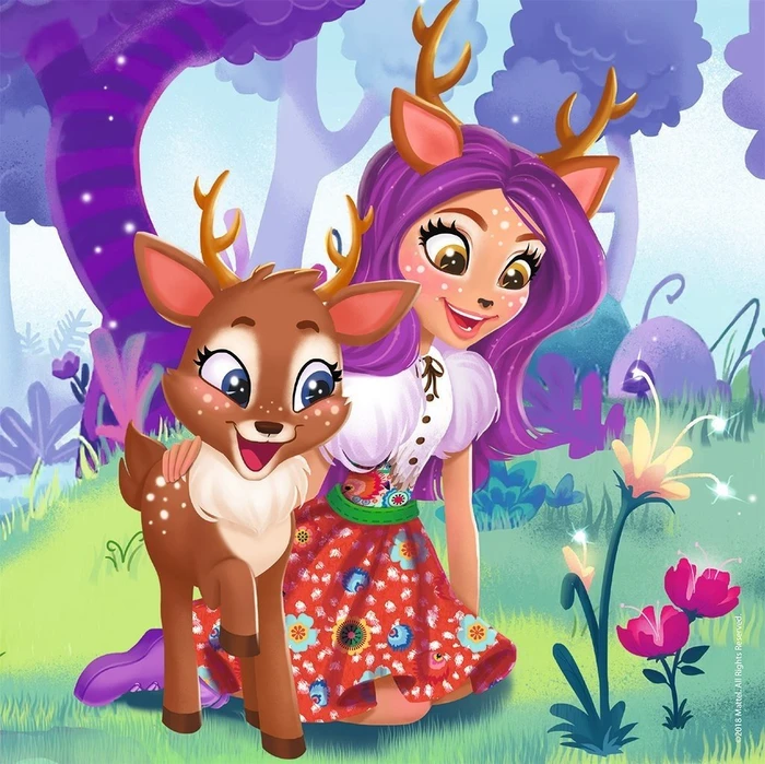 Ravensburger Puzzle Enchantimals Die wundervolle Welt der Enchantimals