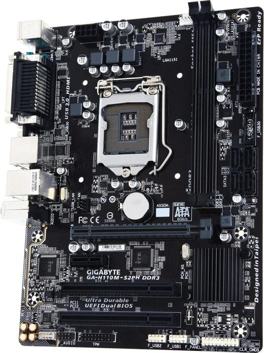 GIGABYTE GA-H110M-S2PH DDR3 (Intel 1151)
