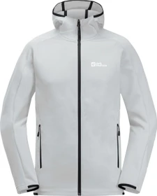 Jack Wolfskin Alpgrat Hooded FZ Jacke cool grey (Herren)