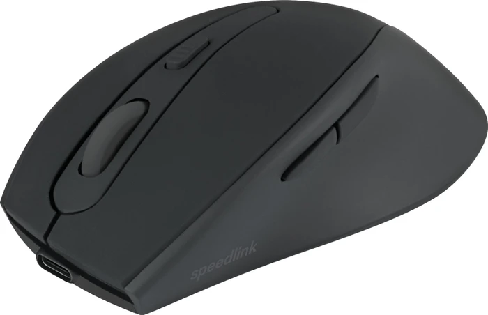 Speedlink AXON Silent & Antibacterial Rechargeable Mouse, schwarz, USB