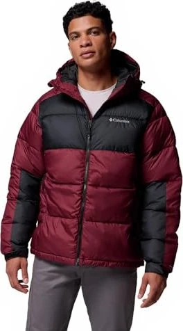 Columbia Pike Lake II Puffer Hooded Jacke rich wine/black (Herren)