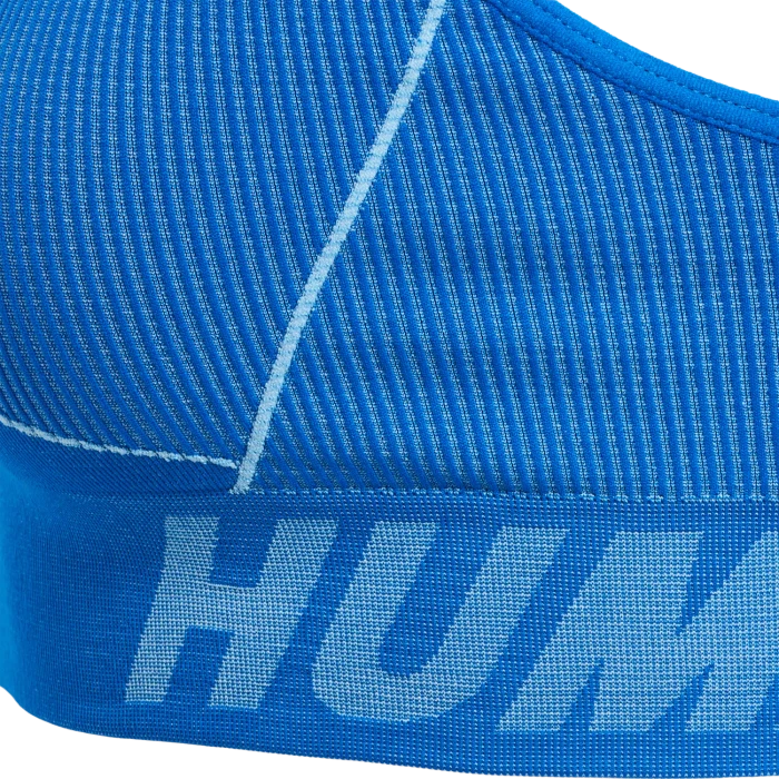 hummel Christel Sport-BH placid blue/lapis blue melange (Damen)