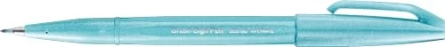 Pentel Brush Sign Pen SES15C wasserblau, 10er-Pack