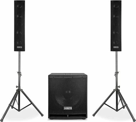 Vonyx VX880BT 2.1 Aktiv-Lautsprecher-Set