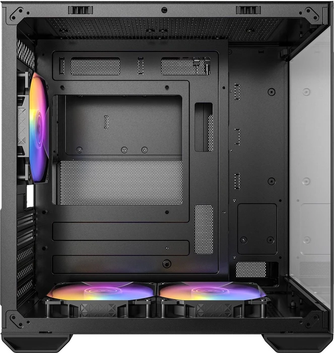 Antec CX60M ARGB, schwarz, Glasfenster