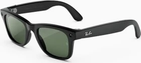 Ray-Ban Meta Wayfarer Gen 3 53mm matte black/clear-green transitions