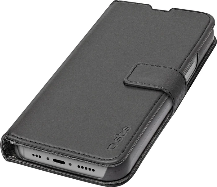 SBS Mobile Book Case Wallet für Apple iPhone 15 Pro schwarz