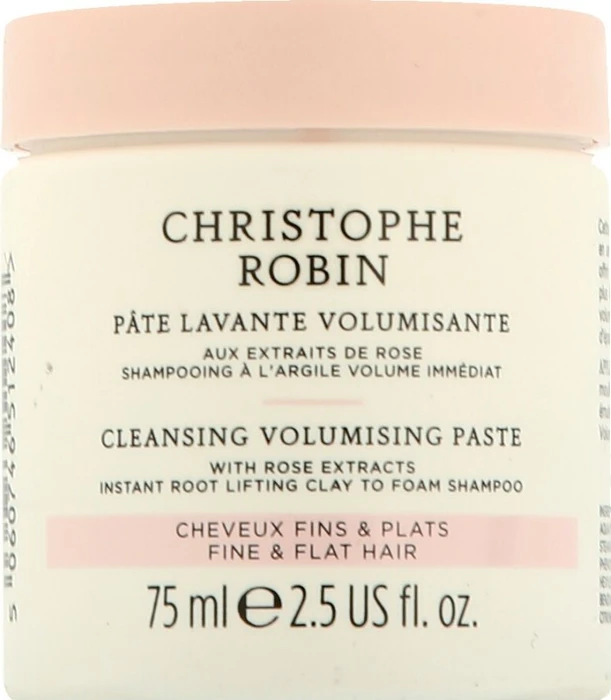 Christophe Robin Cleansing Volumizing Paste Rose Shampoo, 75ml