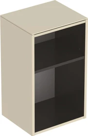 Geberit Smyle Square Seitenschrank 36x60x29.9cm, offen, sand-grau