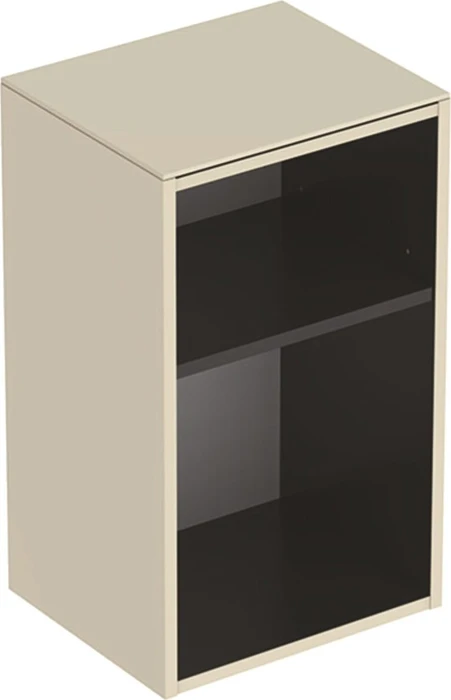 Geberit Smyle Square Seitenschrank 36x60x29.9cm, offen, sand-grau