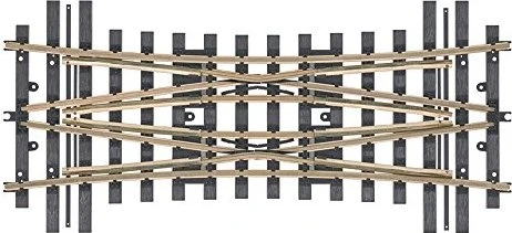 Märklin - Spur 1 Gleis - Doppelte Kreuzungsweiche Mittelteil Radius 1.394mm