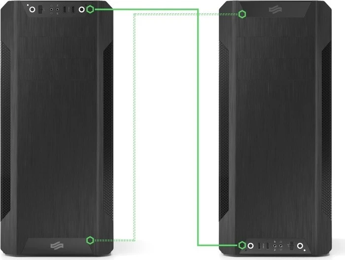 Endorfy SilentiumPC Armis AR7 TG RGB, Glasfenster