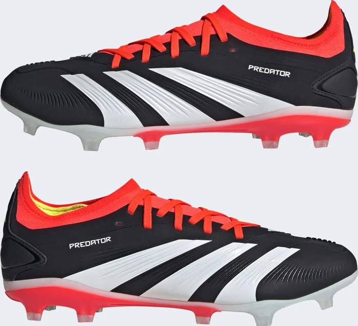 adidas Predator 24 Pro FG core black/cloud white/solar red