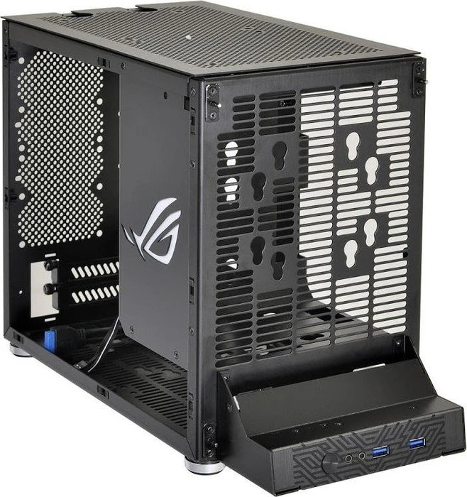 Lian Li PC-Q17WX schwarz, Acrylfenster, Mini-ITX