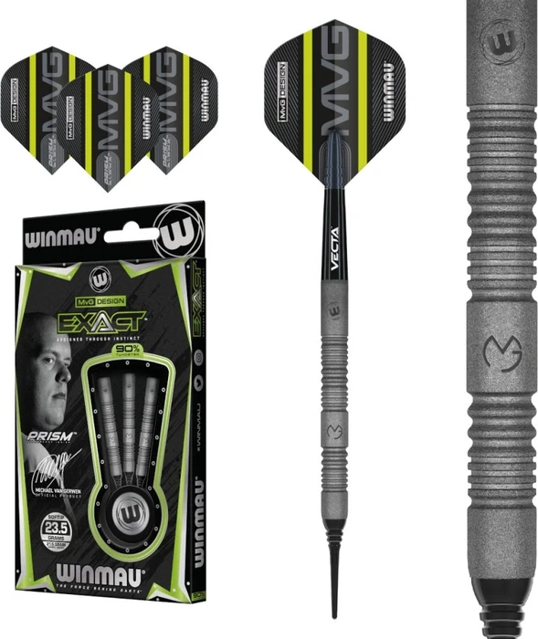 Winmau MvG Exact Soft Dart Dartpfeil 24g