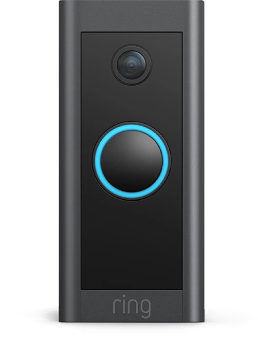 Ring Wired Video Doorbell schwarz, Video-Türklingel
