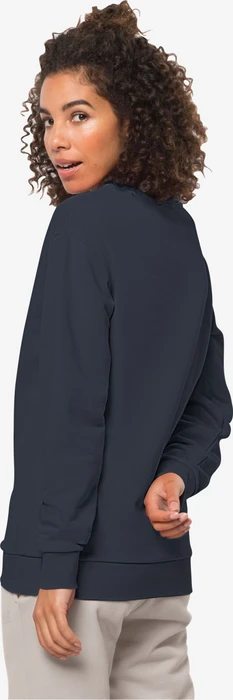Jack Wolfskin Essential Crewneck Sweatshirt night blue (Damen)