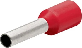 Knipex Aderendhülsen mit Kunststoffkragen 1mm² rot 200 Stück