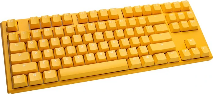 Ducky One 3 Yellow TKL PBT, LEDs RGB, MX RGB RED, USB, US