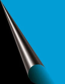 ebi Fotorückwand schwarz/, 120x50cm, schwarz/blau