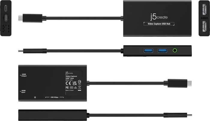 j5create HDMI Video Capture USB Hub (JVA01) – Bild 4 von 6
