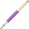 Pelikan Souverän M600 violett/weiß, rechte Hand, fein, Geschenkbox Vorschaubild