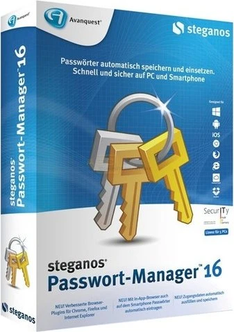 Steganos Passwort Manager 16.0 (deutsch) (PC)