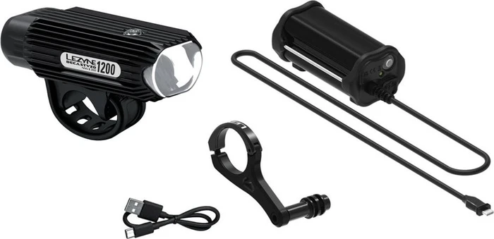 Lezyne Deca StVZO 1200 Loaded Kit Frontlicht