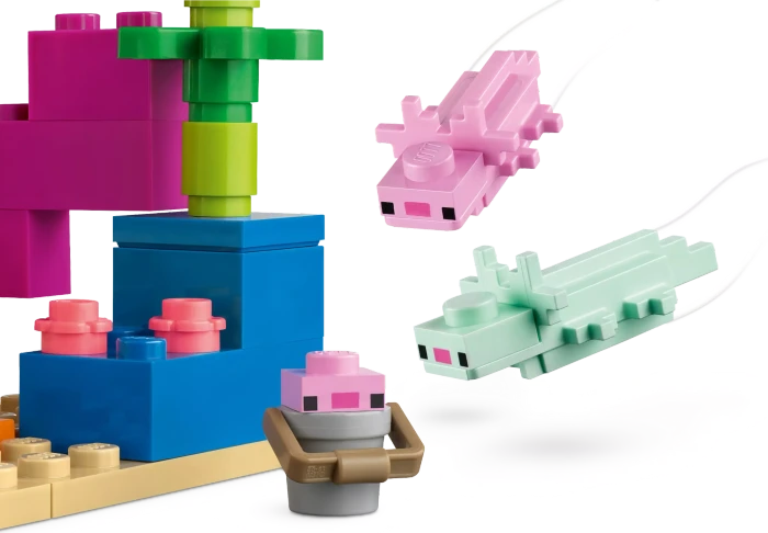 LEGO Minecraft - Das Axolotl-Haus