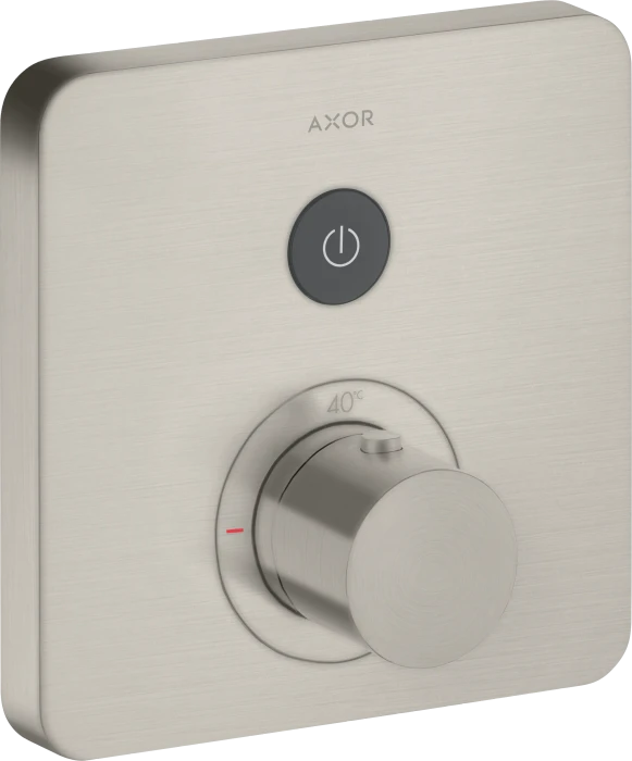 Hansgrohe ShowerSelect Thermostat Unterputz softsquare 1 Verbraucher edelstahloptik
