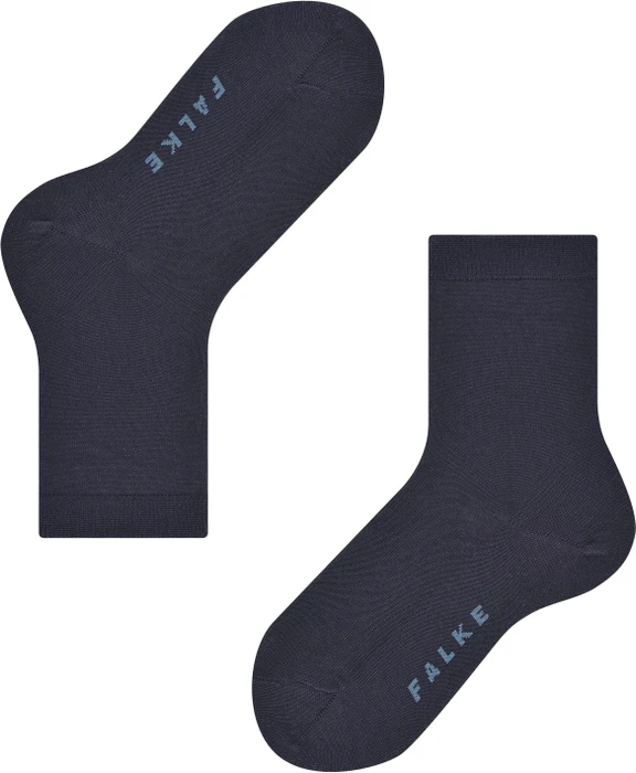 Falke Cotton Finesse Socken darkmarine (Junior)