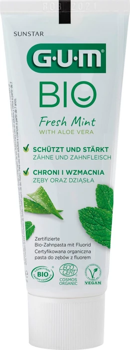 Sunstar Gum BIO Fresh Mint Zahncreme, 75ml