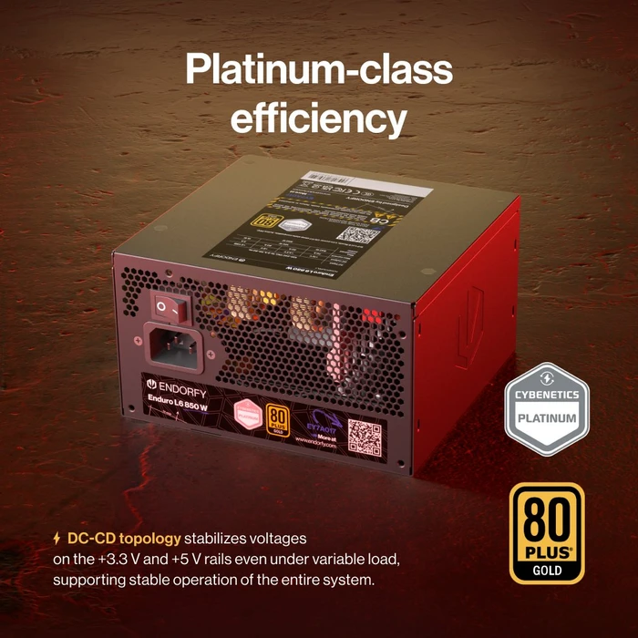 Endorfy Enduro L6 850W, ATX 3.1