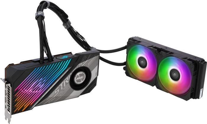 ASUS ROG Strix LC Radeon RX 6950 XT OC, ROG-STRIX-LC-RX6950XT-O16G-GAMING, 16GB GDDR6, HDMI, USB-C, 2x DP