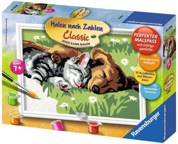 Ravensburger Malen nach Zahlen Tiefer Schlaf