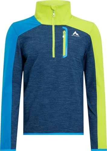 McKinley Sekani Hybrid FZ Funktionsjacke blau (Herren)
