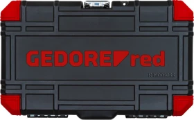 Gedore red R49003033 Steckschlüsselsatz inkl. Werkzeugbox,  33-tlg.