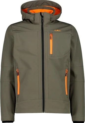 CMP Melierte Softshell Funktionsjacke olive (Herren)