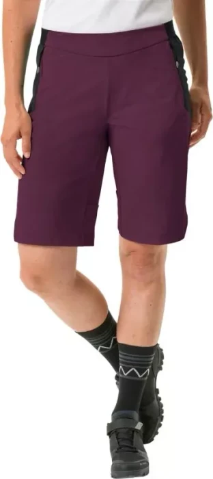 Vaude Kuro Shorts Fahrradhose kurz cassis (Damen)