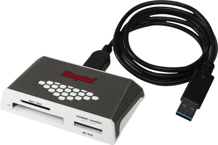 Kingston High-Speed Media Multi-Slot-Cardreader, USB 3.0 Micro-B [Buchse]