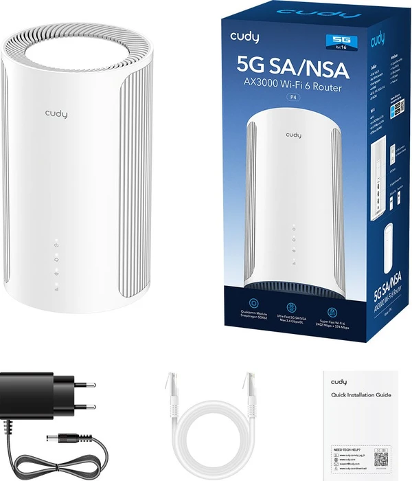 Cudy P4, 5G, AX3000
