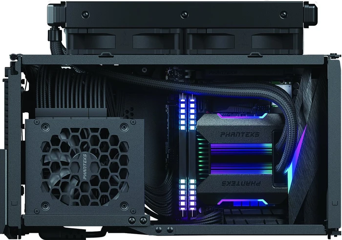 Phanteks Evolv Shift XT, schwarz, Mini-ITX