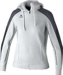 Erima Evo Star mit Kapuze Trainingsjacke weiß/schwarz (Damen)