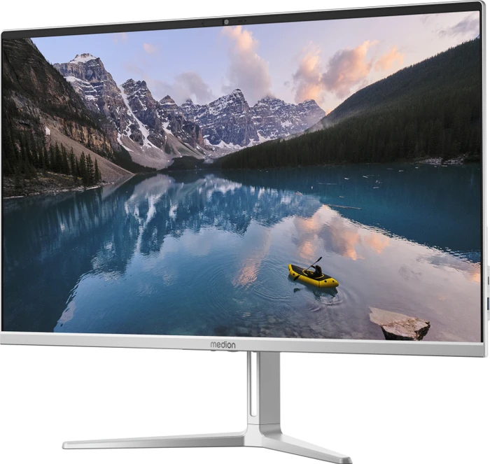 Medion Signium 27 S1 All-in-One PC, silber, Core 5 210H, 16GB RAM, 1TB SSD