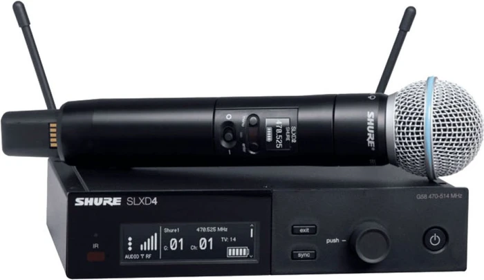 Shure SLXD24/B58 H56