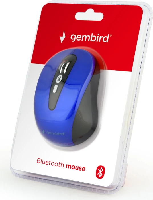 Gembird Wireless Bluetooth Mouse B-6B-01 blau, Bluetooth