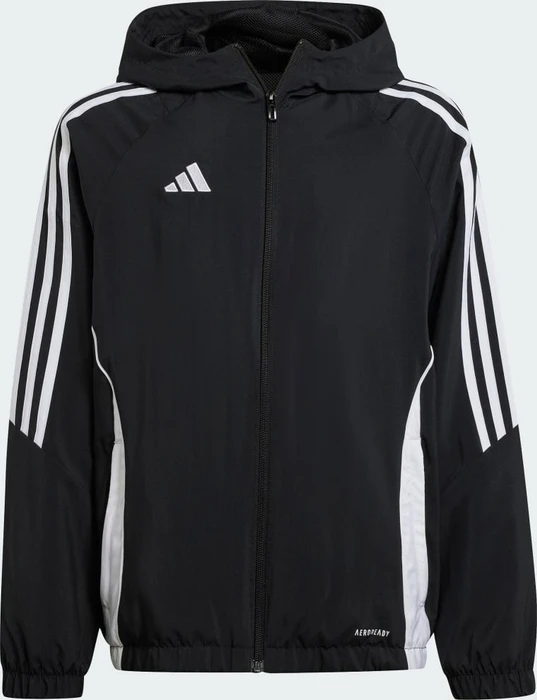 adidas Tiro 24 Jacke schwarz/weiß (Junior)